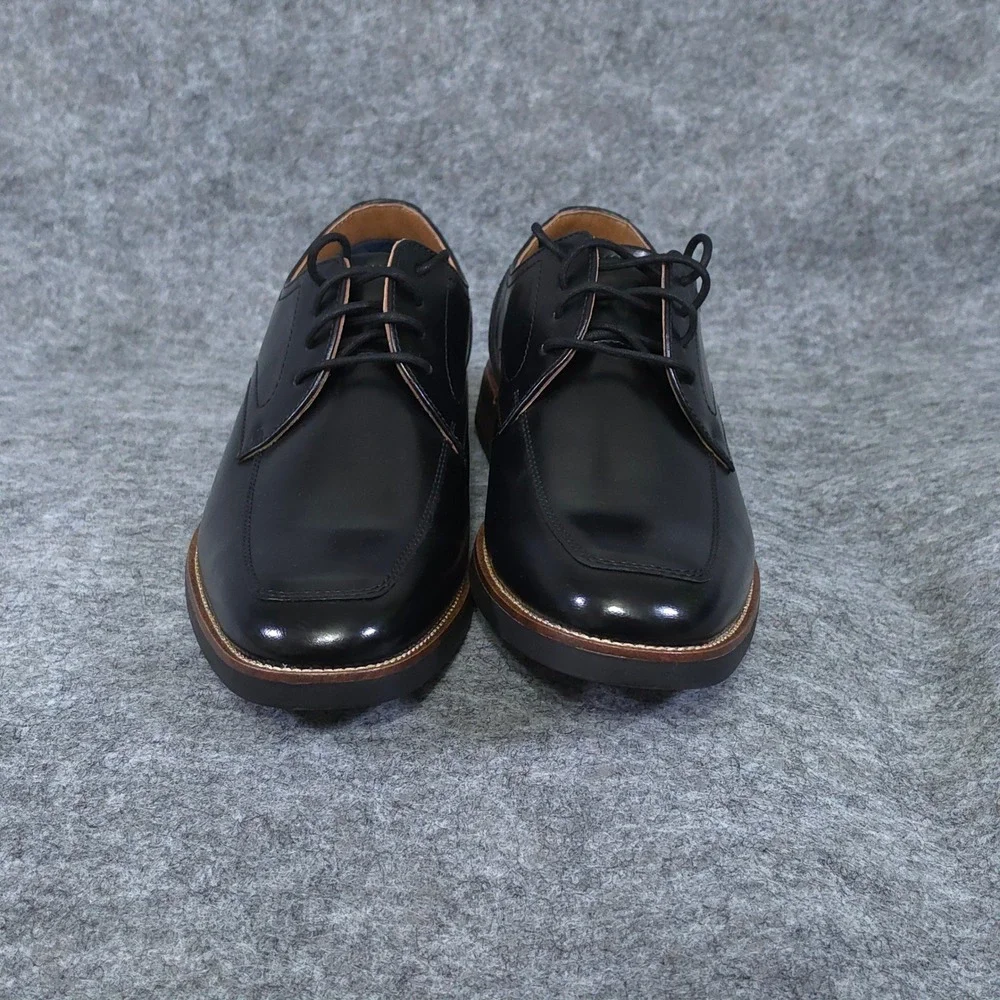 Dockers Men's Belson Black Leather Dress Shoes Supreme Comfort size 8 M 90-36294